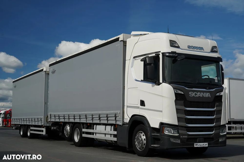 Scania S 450 / SET TANDEM / 120 M3 /  I-PARK COOL  / CONTRACTUL DE SERVICE - 1
