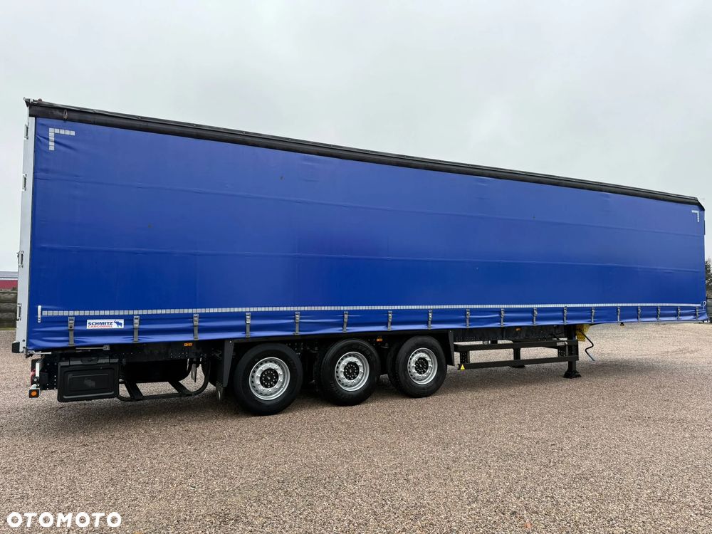 Schmitz Cargobull / FIRANKA / OSIE SCHMITZ / OŚ PODNOSZONA / SUPER STAN - 6
