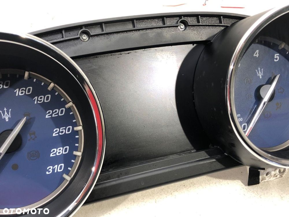 LICZNIK  MASERATI QUATTROPORTE VI 2012 - 2022 3.0 S Q4 302 kW [411 KM] benzyna 2013 - 2022 670009736 - 2