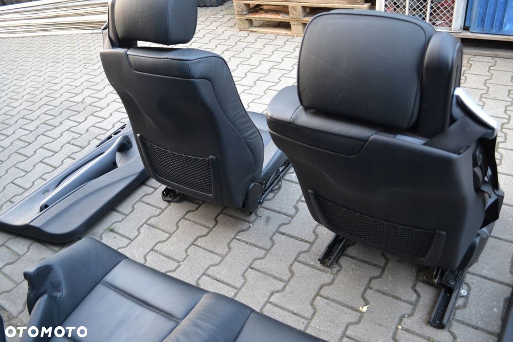 BMW E46 CABRIO FOTELE KANAPA BOCZKI SKÓRA KOMPLET - 16