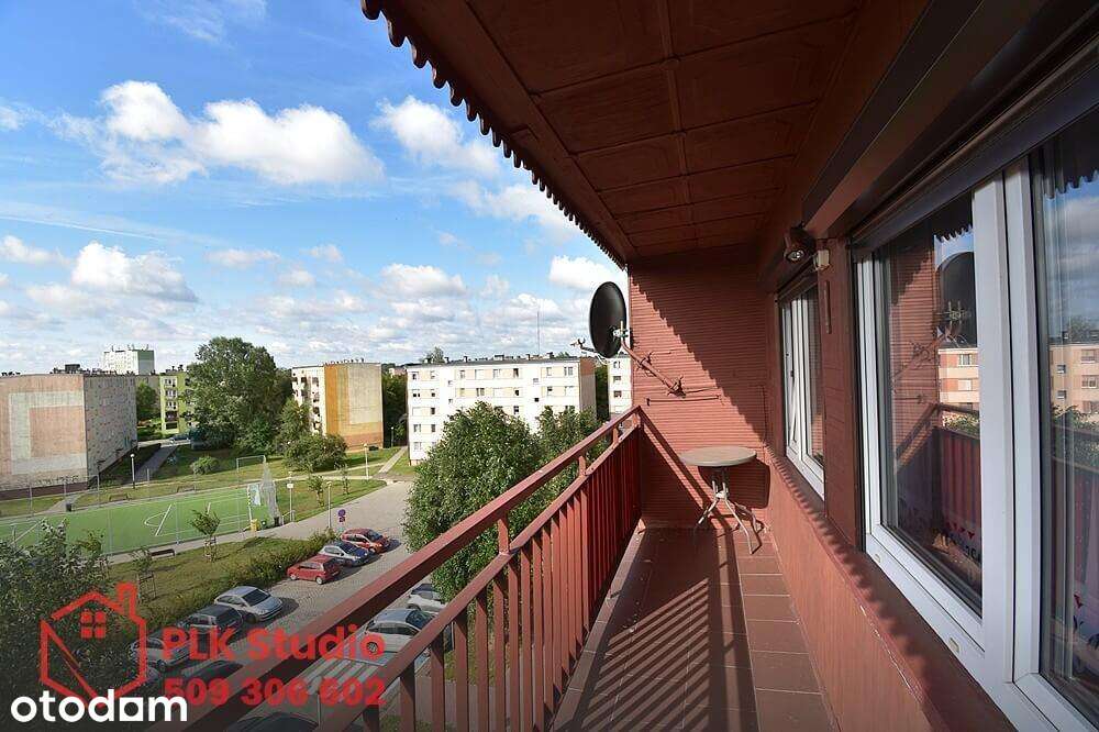 Słoneczne z loggią od południa