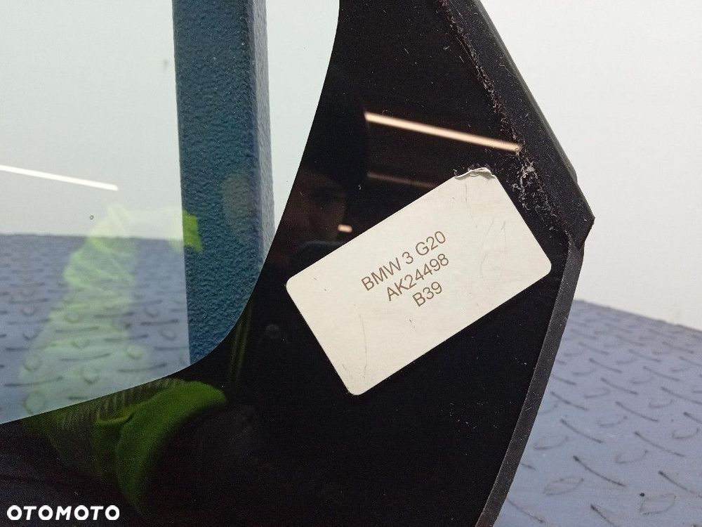 BMW 3 G20 SZYBA DRZWI TYŁ LEWA TYLNA TRÓJKĄT 7425083 2018 - 2