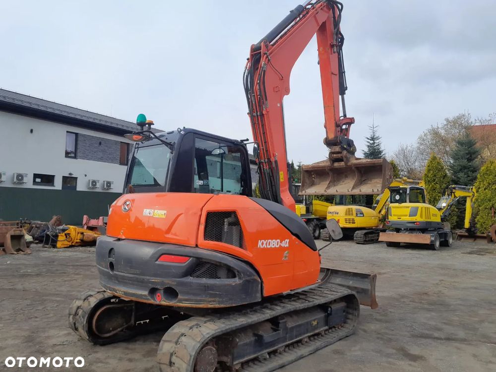 Kubota Mini koparka Kubota KX080-4, 2017 rok - 12