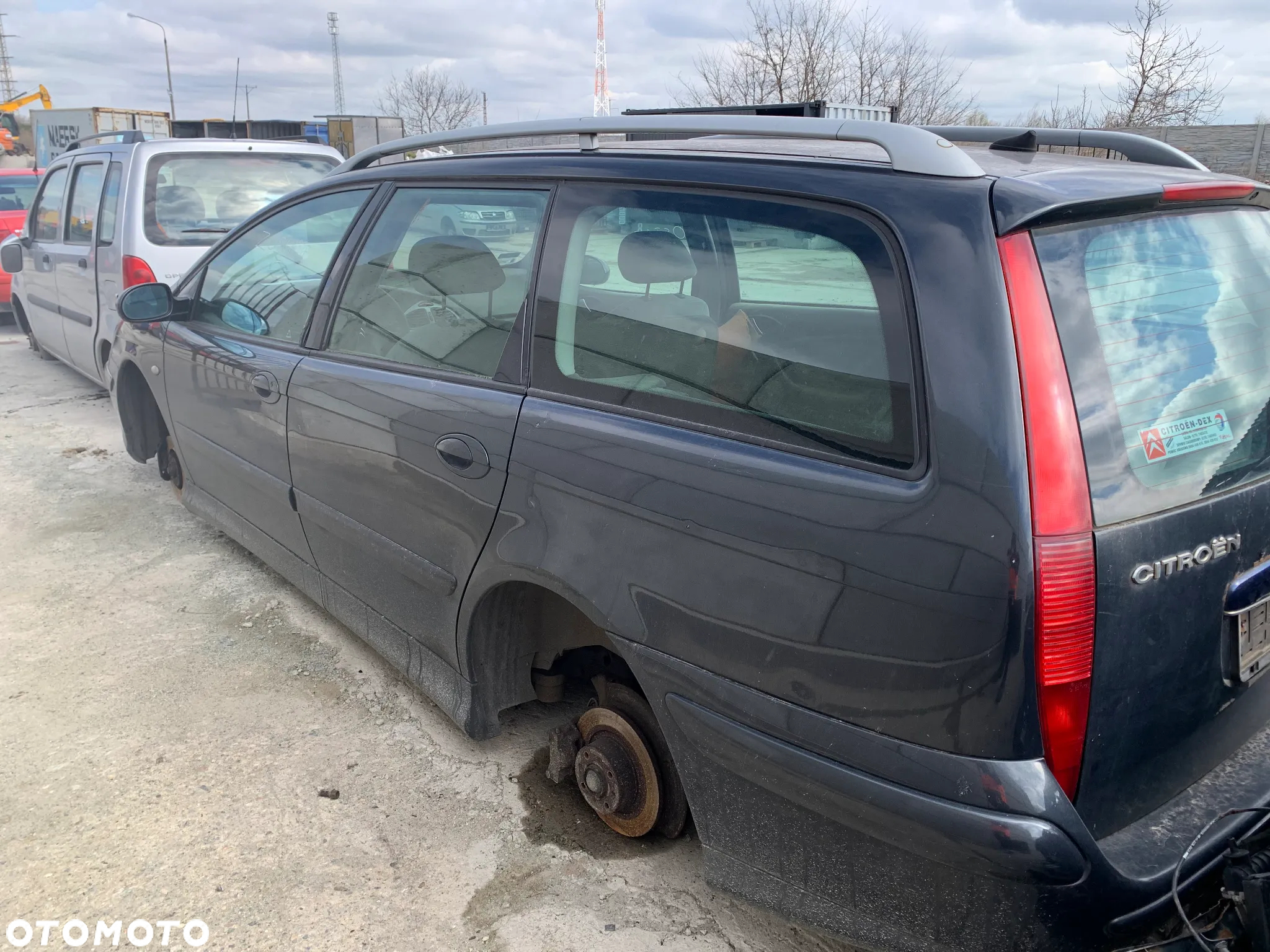 CITROEN C5 2002 *SAMOCHÓD NA CZĘŚCI* 295 LAMPA LUSTERKO DRZWI MASKA KLAPA BELKA ZDERZAK BŁOTNIK PRAWA LEWA PRZÓD TYŁ - 3