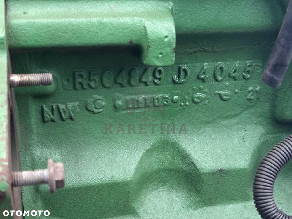 John Deere 3200, 3220, 3400 Silnik Słupek Blok Koło Zamachowe Kolektor Wał Wałek 4045HZ275 - 6