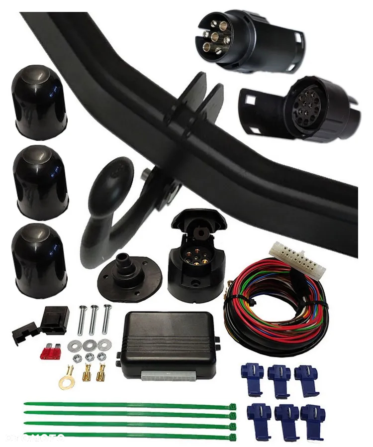 HAK HOLOWNICZY Z KULA ODKRĘCANĄ z MODUŁEM+7PIN/13P+WIĄZKA do HYUNDAI i20 I1+FL 2008do2014 PB - 4
