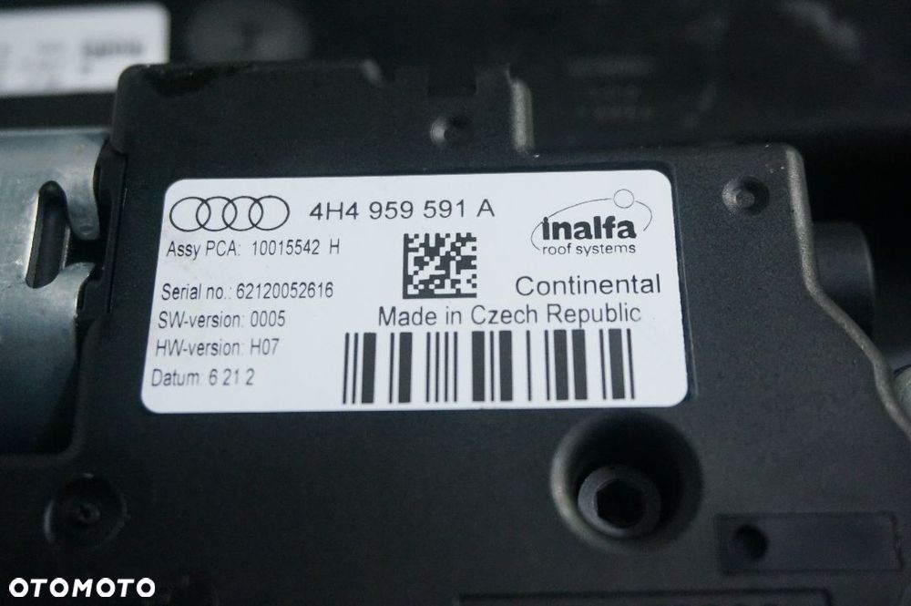 Silniczek Szyberdachu Audi A8 D4 Long 4H4959591A 2016 - 6