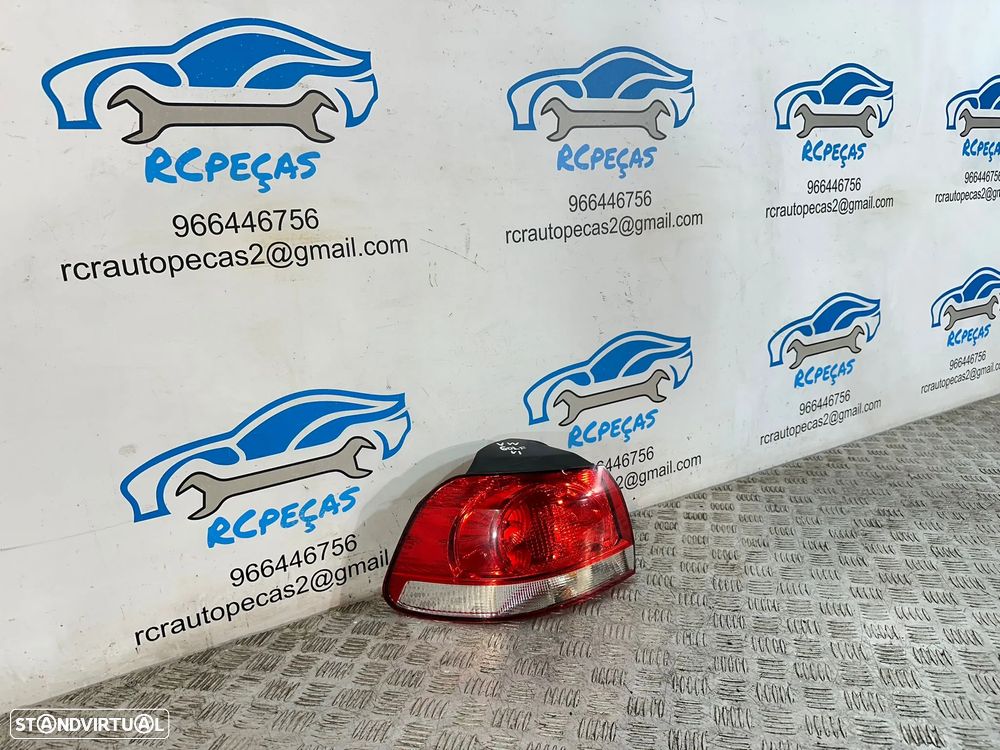 .Conjunto Farolins Tras Traseiros Esquerdo Direito Originais VW VOLKSWAGEN GOLF VI 6 MK6 - 15