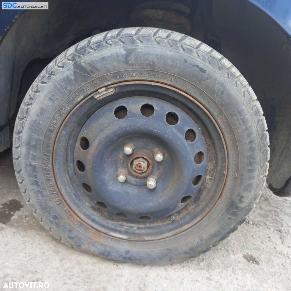 Set 4 Jante Roti Tabla 4x114,3 cu Anvelope Cauciucuri Iarna Dot 2011 Daewoo Leganza 2003 - 2006 [C0970] - 4