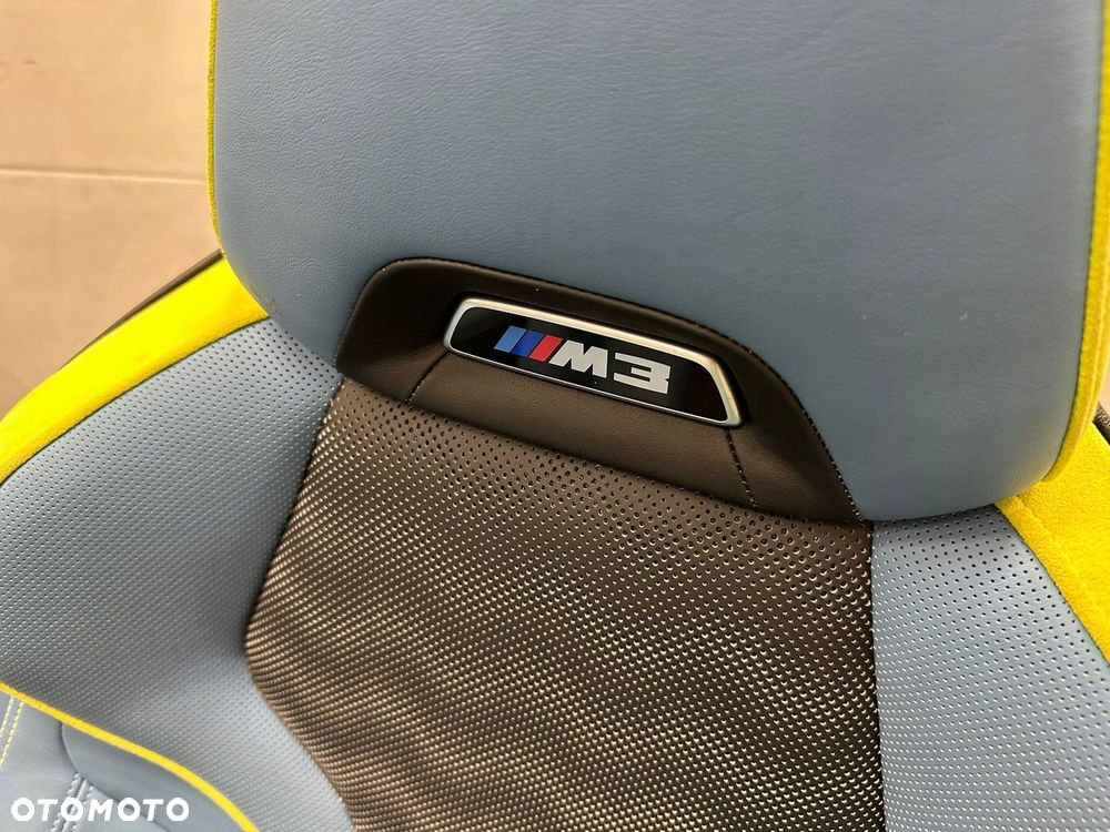 BMW M3 G80 ŚRODEK TAPICERKA FOTELE TUNEL KANAPA BOCZKI - 4