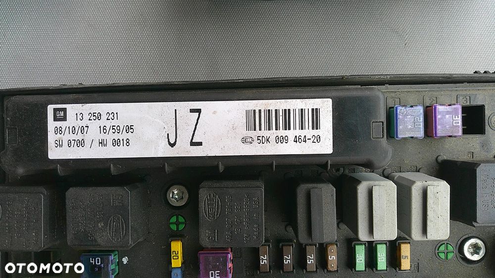 OPEL ZAFIRA B 1.6 16V IMMO ZESTAW STARTOWY 55562549 - 7