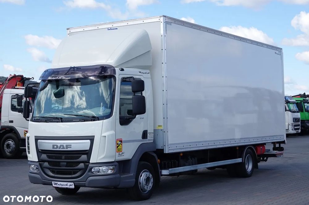 DAF LF 210 / KONTENER - 7 M / SOLÓWKA / WINDA DHOLLANDIA / EURO 6 - 1