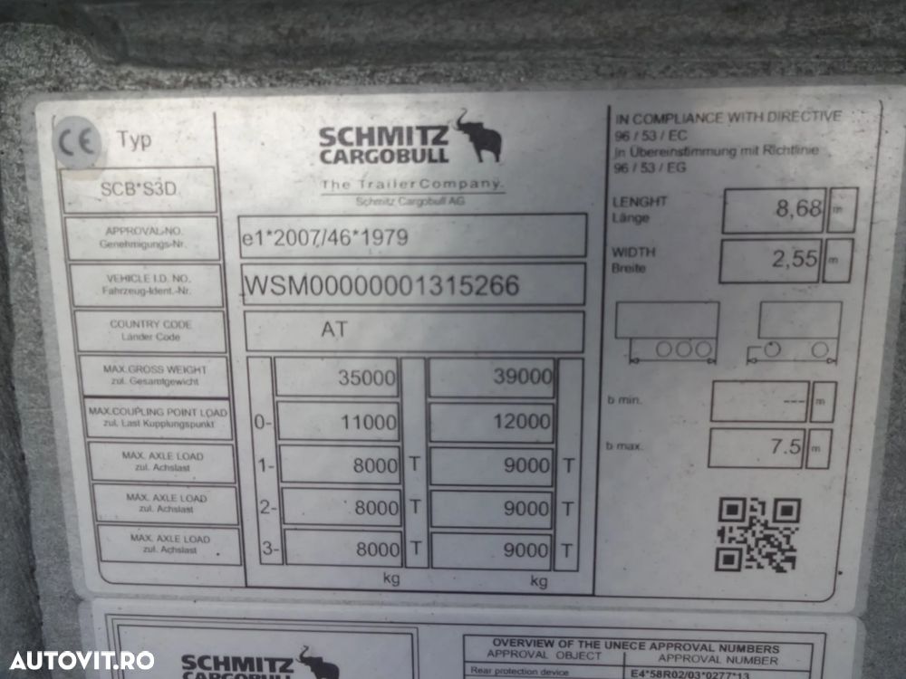 Schmitz Cargobull SKI 7.2 - 9