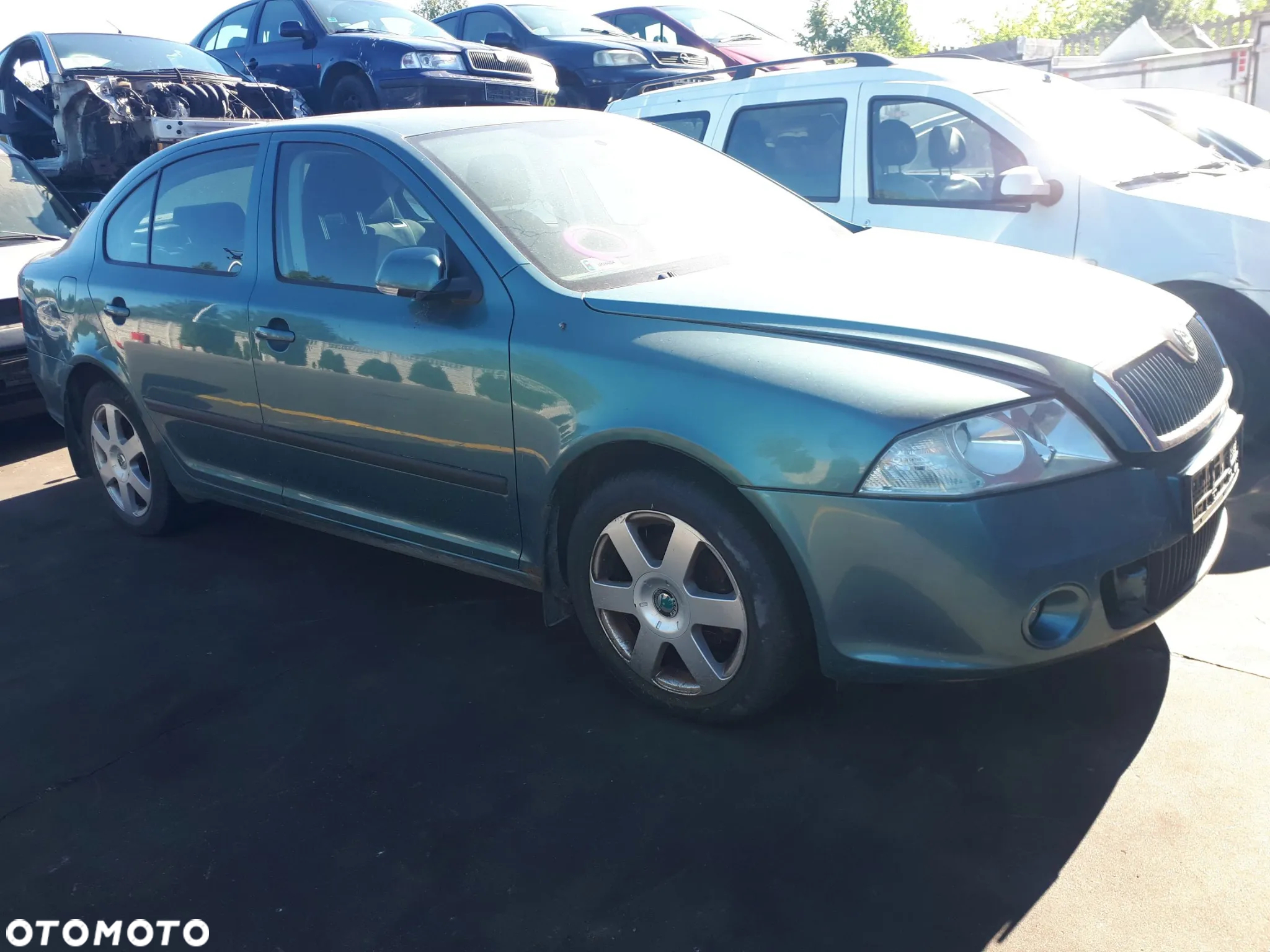SKODA OCTAVIA II VRS RS 04-08 KIEROWNICA SKÓRA SKÓRZANA - 10