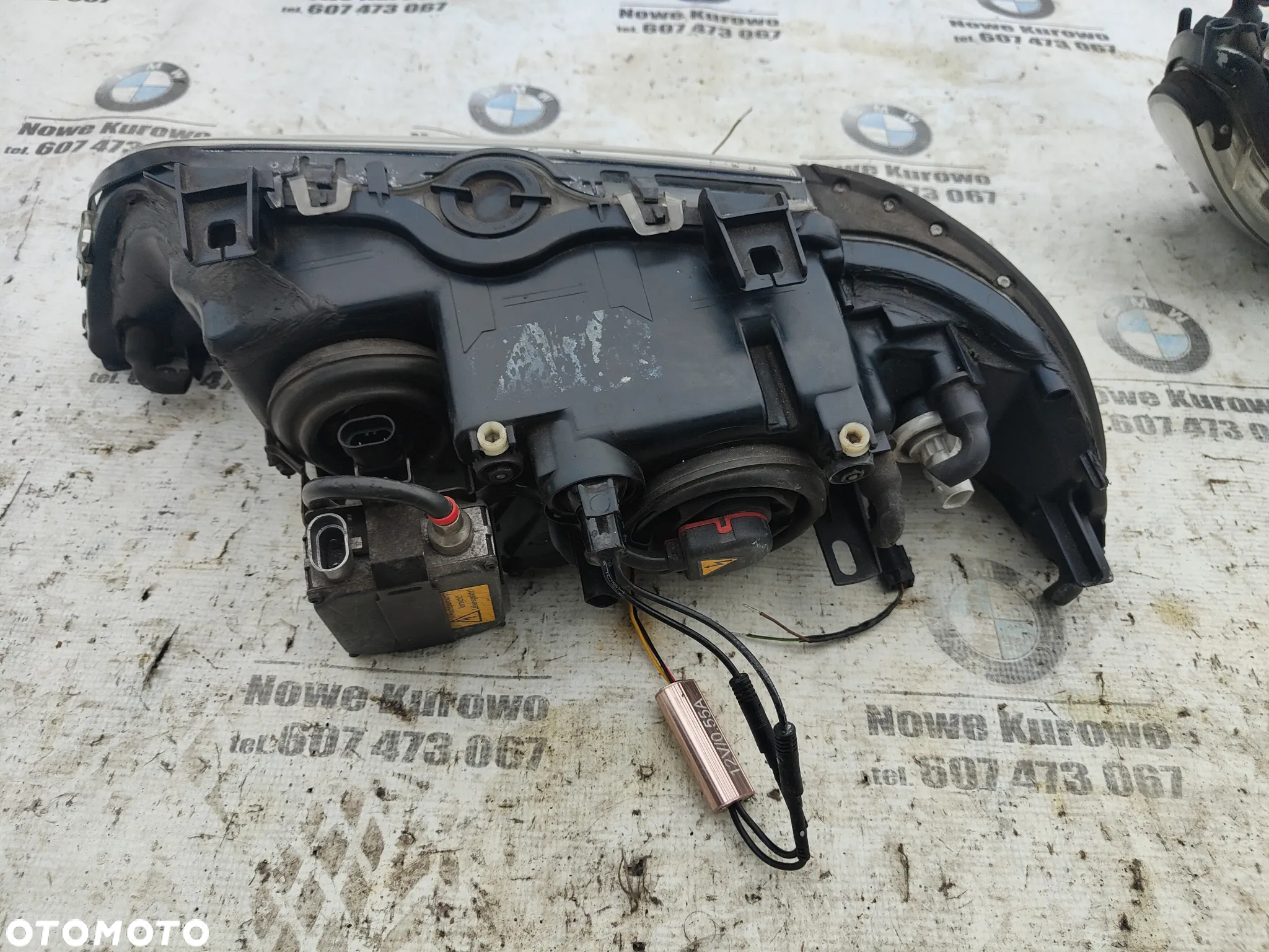 BMW E39 Lifting Lampa Przednia Lewa Prawa BiXenon Kierunek w ringach - 13