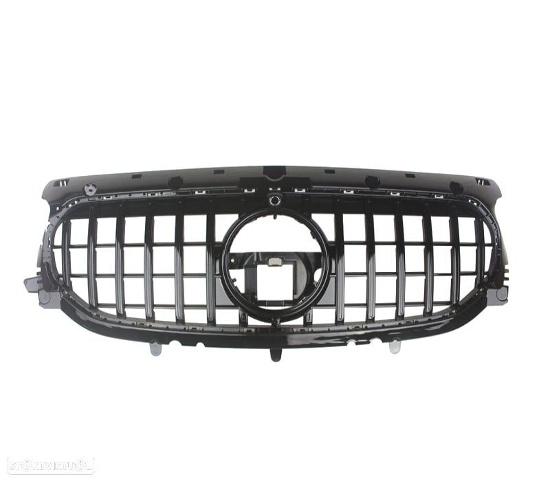 GRELHA FRONTAL MERCEDES GLA H247 AMG 20- LOOK GT PRETA - 1