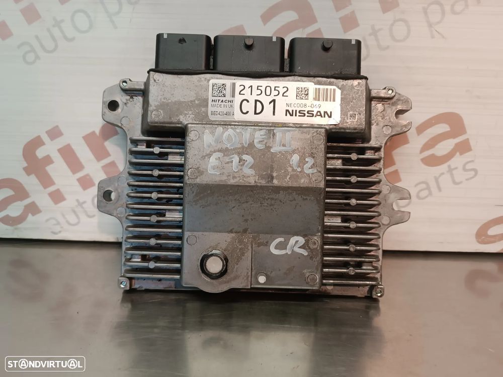 UNIDADE / CENTRALINA DO MOTOR NISSAN NOTE II E12 1.2 BED420-400 NEC008-069 - 1