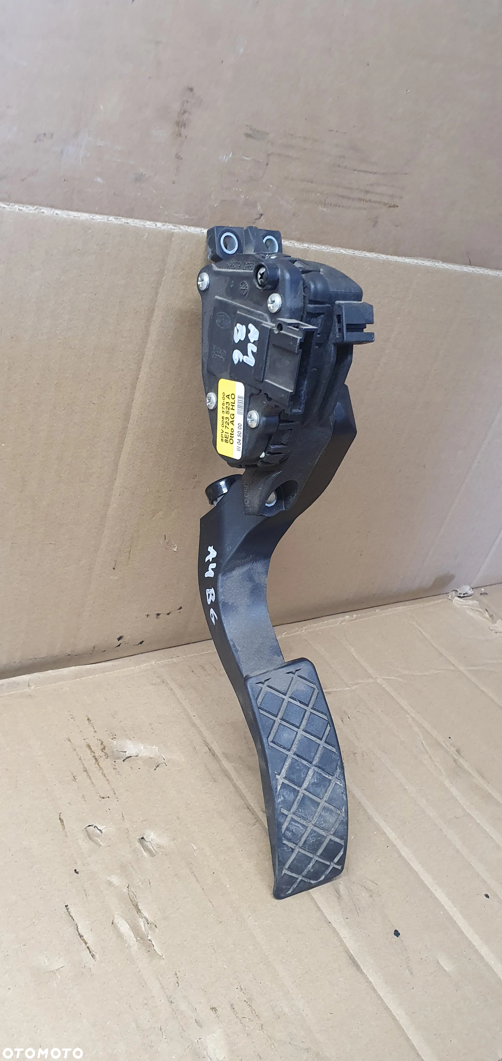 Pedał gazu potencjometr Audi A4 B6 2.0 FSI Automat 8EI723523A 8E1723523A - 3
