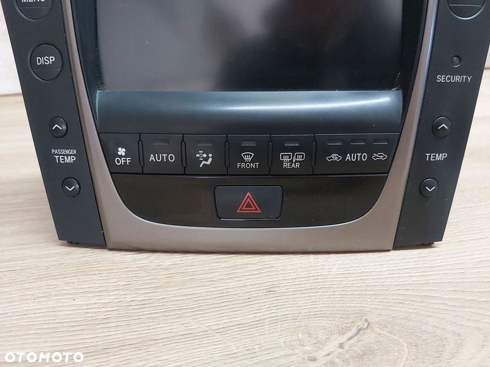 LEXUS GS III radio ekran wyświetlacz panel 86111-30570 - 3
