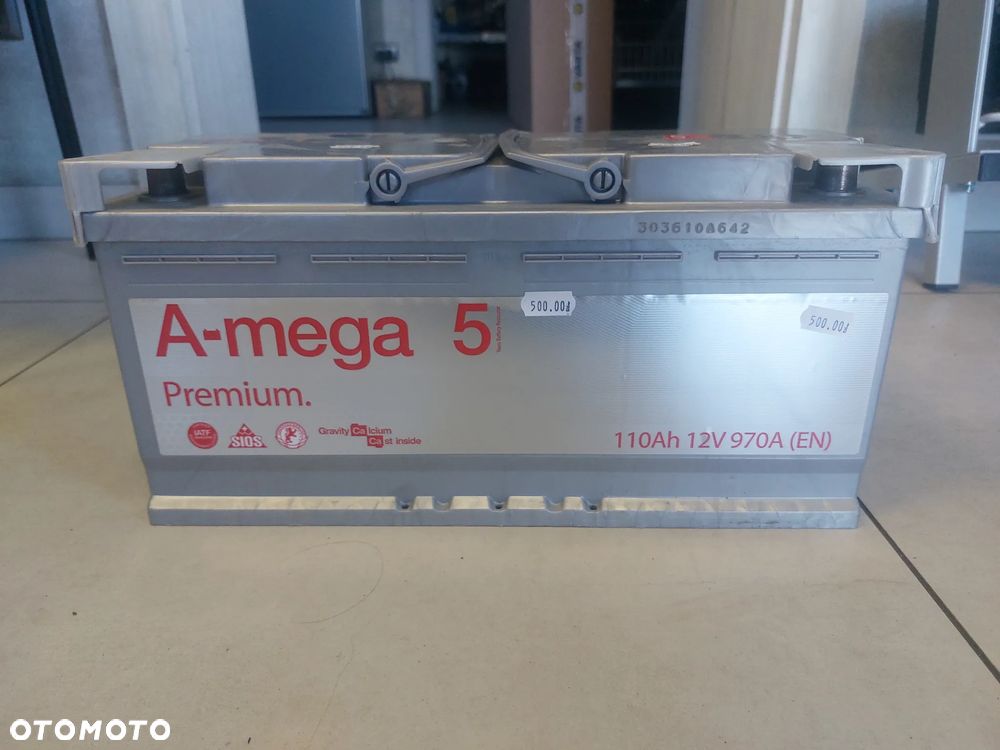 AKUMULATOR A-MEGA 5 PREMIUM 110Ah 12V 970A (EN) - 1
