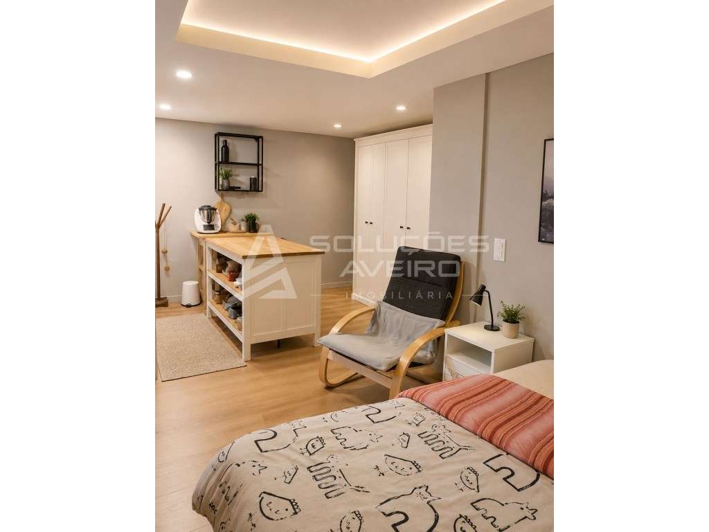 Apartamento T0+Terraço em Aveiro! - Grande imagem: 3/8