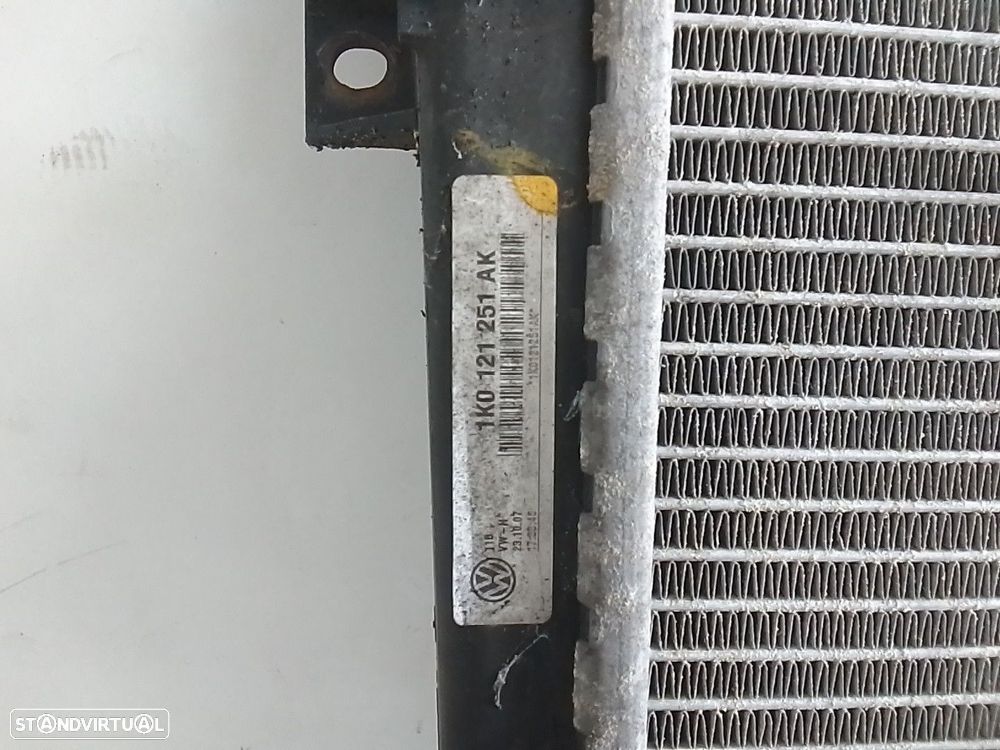 Radiador Da Água Volkswagen Golf V (1K1) - 3