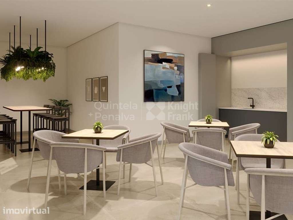 Apartamento T1 com varanda e estacionamento, em Carcavelos - Grande imagem: 4/32