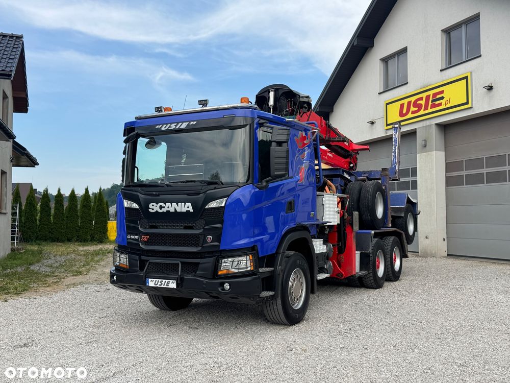 Scania G500XT Do drewna drzewa dłużycy Epsilon S260L
