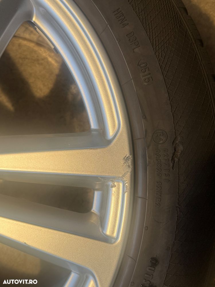 Vând jante aliaj Audi Q7 pe 20” cu anvelope de iarnă - 6