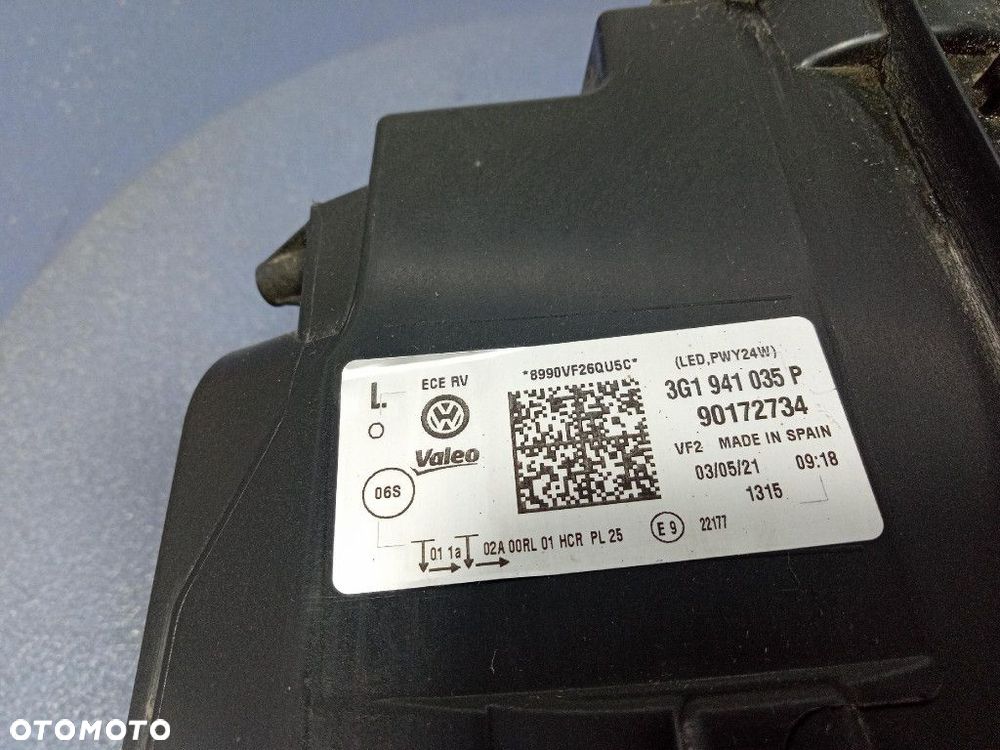 VW PASSAT B8 LIFT 19- REFLEKTOR LEWY PRZÓD LAMPA PRZEDNIA EU LED 3G1941035P - 5