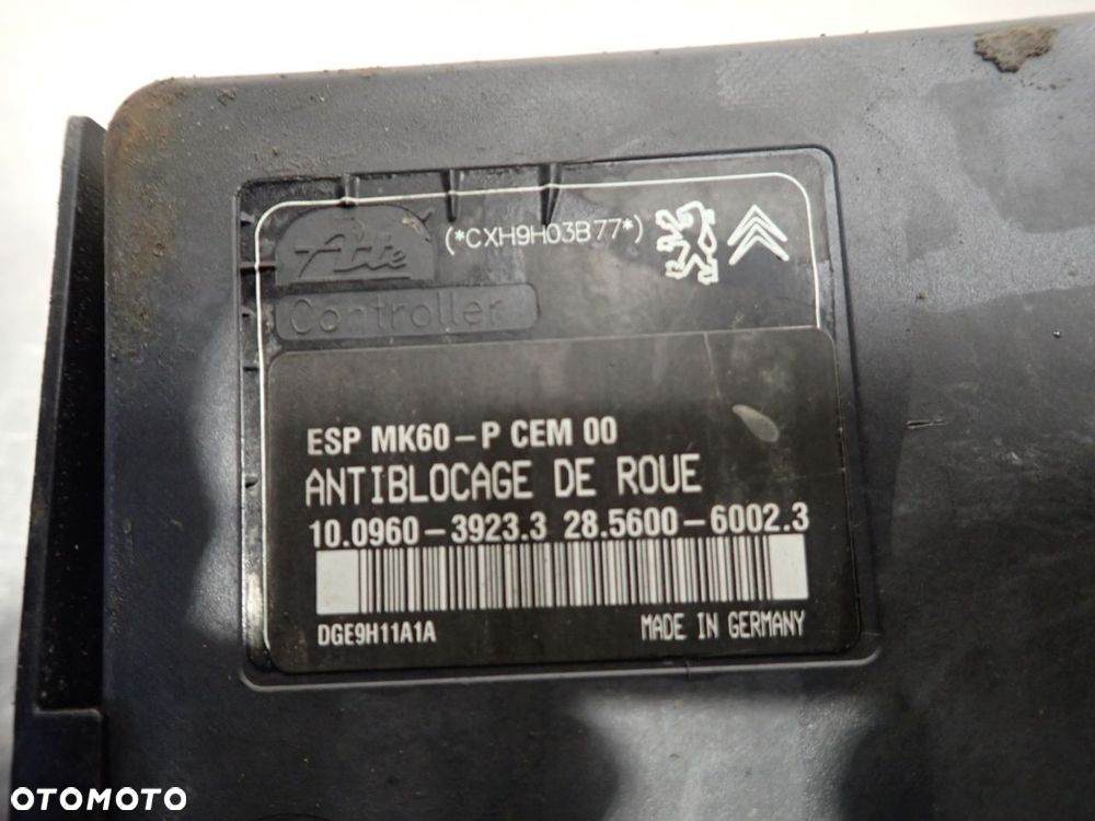 POMPA ABS PEUGEOT 207 10096039233 9665898980 - 2