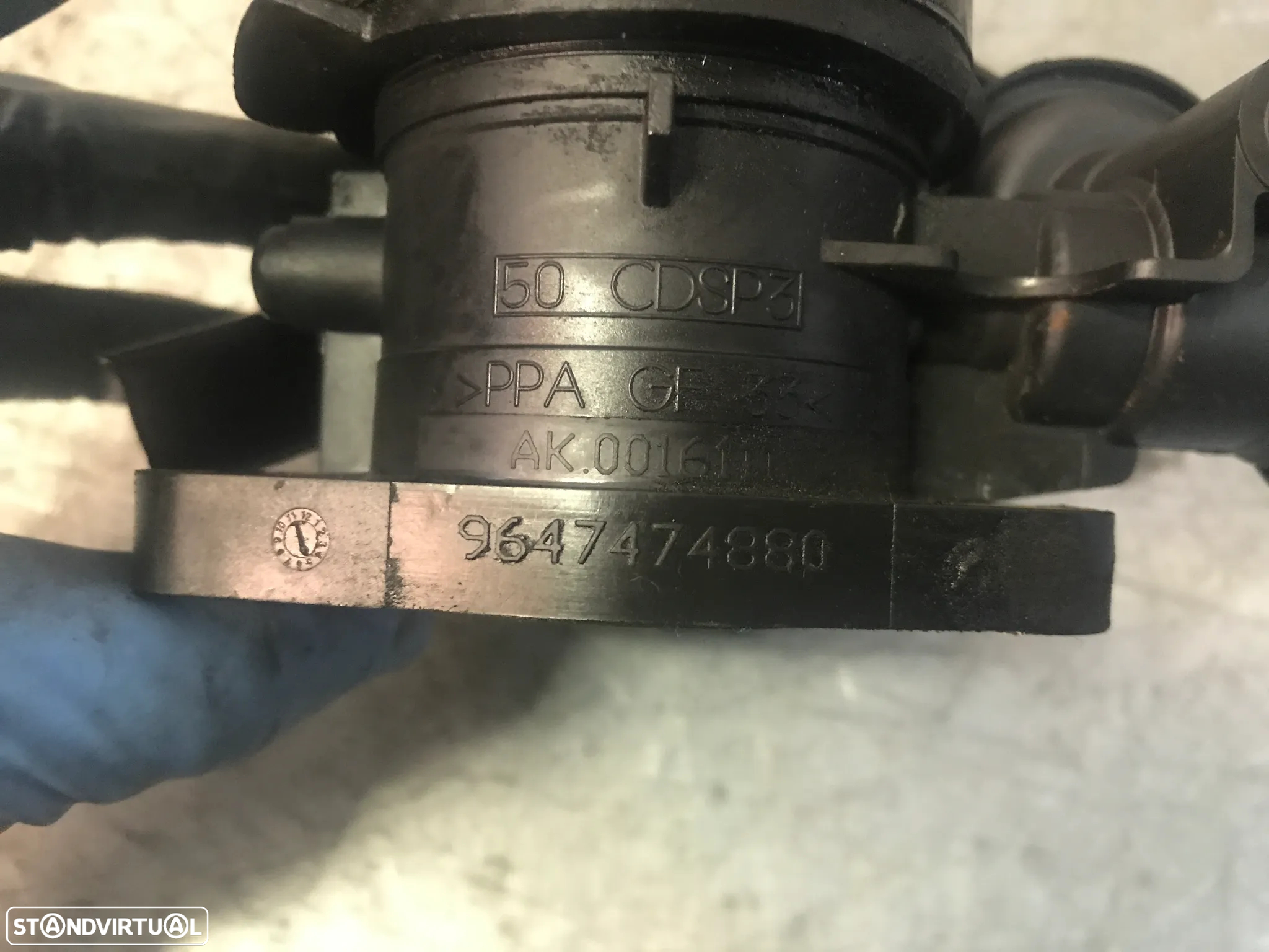 BORBOLETA ADMISSÃO VOLVO V50 2.0D / FOCUS / C-MAX 2.0TDCI 9647474880 - 6