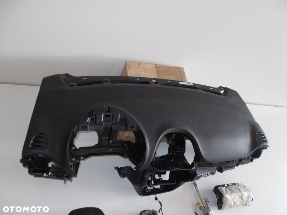 FIAT PUNTO EVO DESKA PODUSZKI AIRBAG PASY KOMPLET - 2