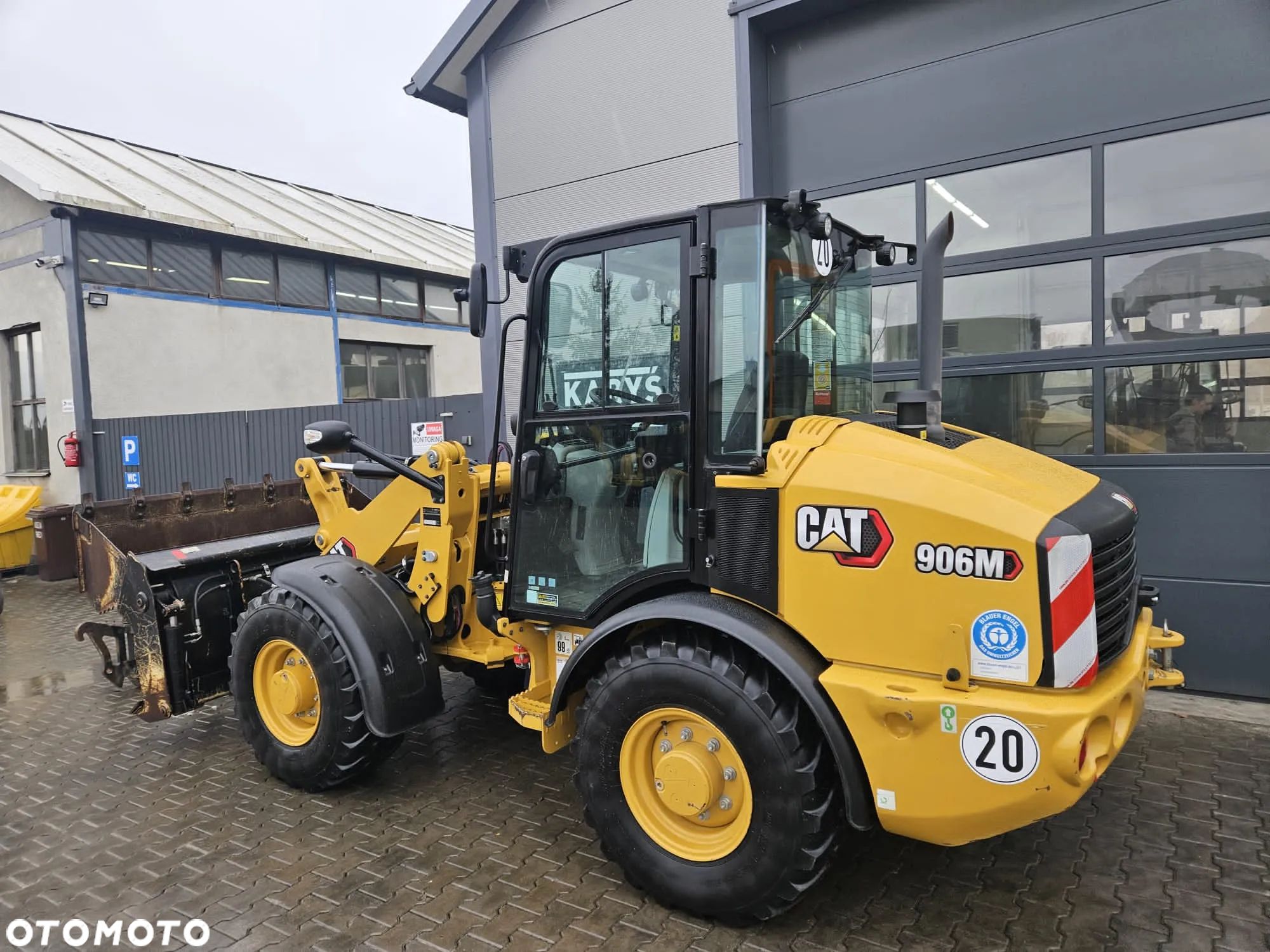 Caterpillar ŁADOWARKA KOŁOWA CAT CATERPILLAR 906 906M 907 908 2021R PŁUG ŚNIEŻNY - 1