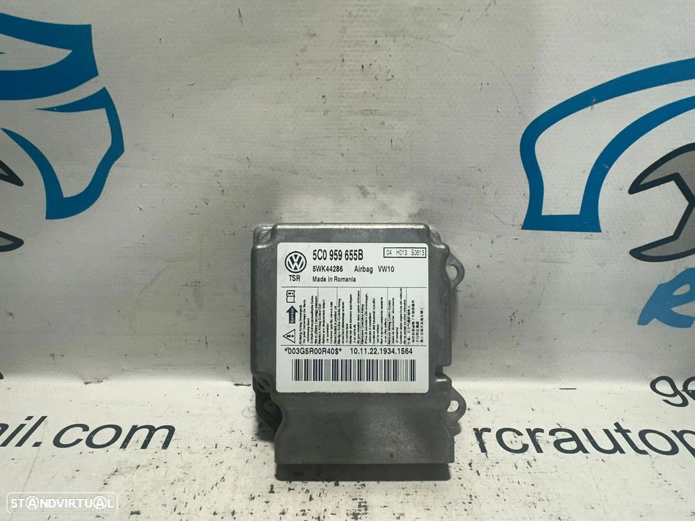 .Módulo Centralina Airbag SRS Original VW Volkswagen 5C0959655B 2006 - 2019 - 2