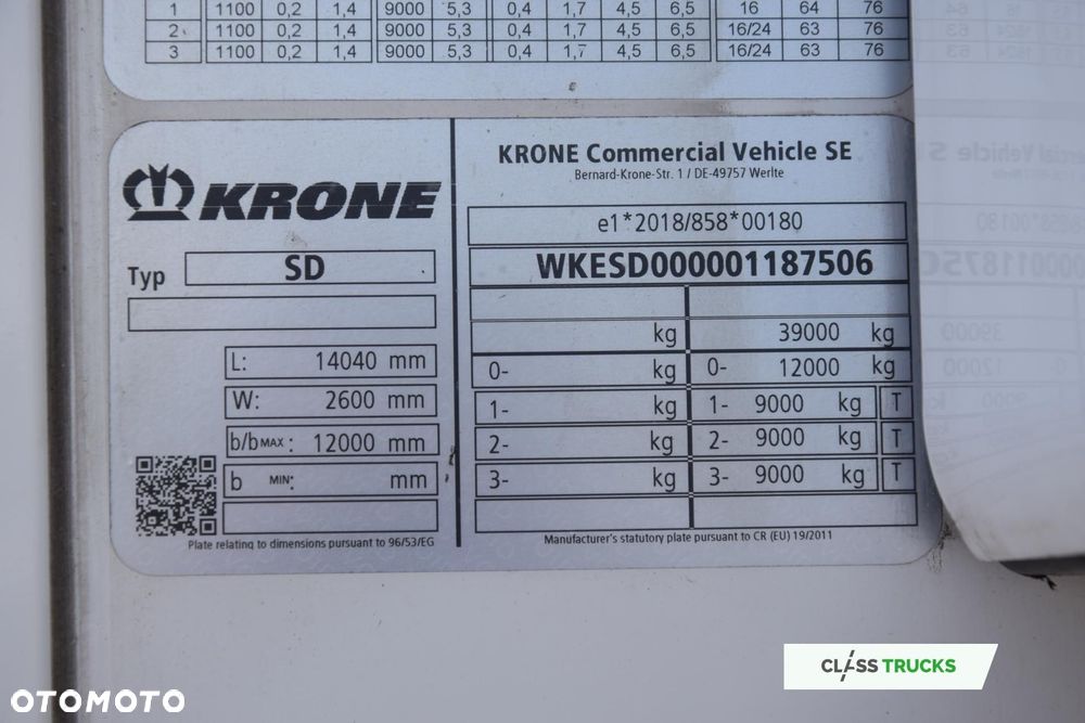 Krone SDR Cool Liner FP 60 ThermoKing SLXi 300 - 11