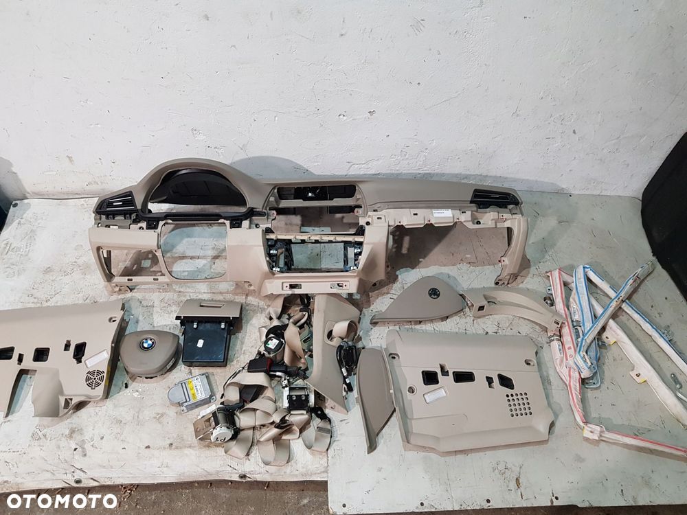 deska rozdzielcza kokpit airbag bmw seria 5 f10 f11 lift eur 14 rok eur - 1