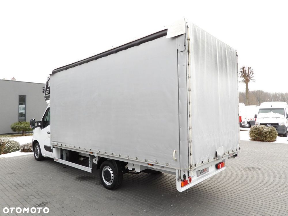 Renault MASTER PLANDEKA 10 PALET WEBASTO TEMPOMAT LEDY PNEUMATYKA KLIMATYZACJA  165KM - 11