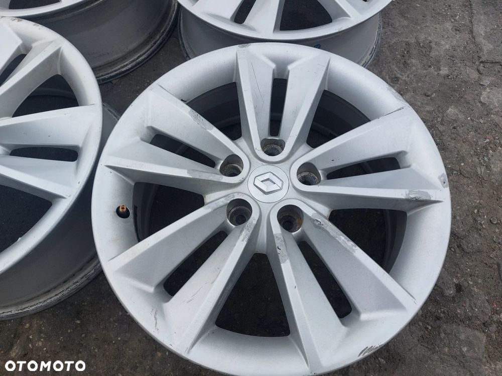 RENAULT SCENIC III MEGANE III FELGI ALUFELGI R17 7.5J ET49 5X114.3 OE RENAULT 403000066R PROSTE! - 5
