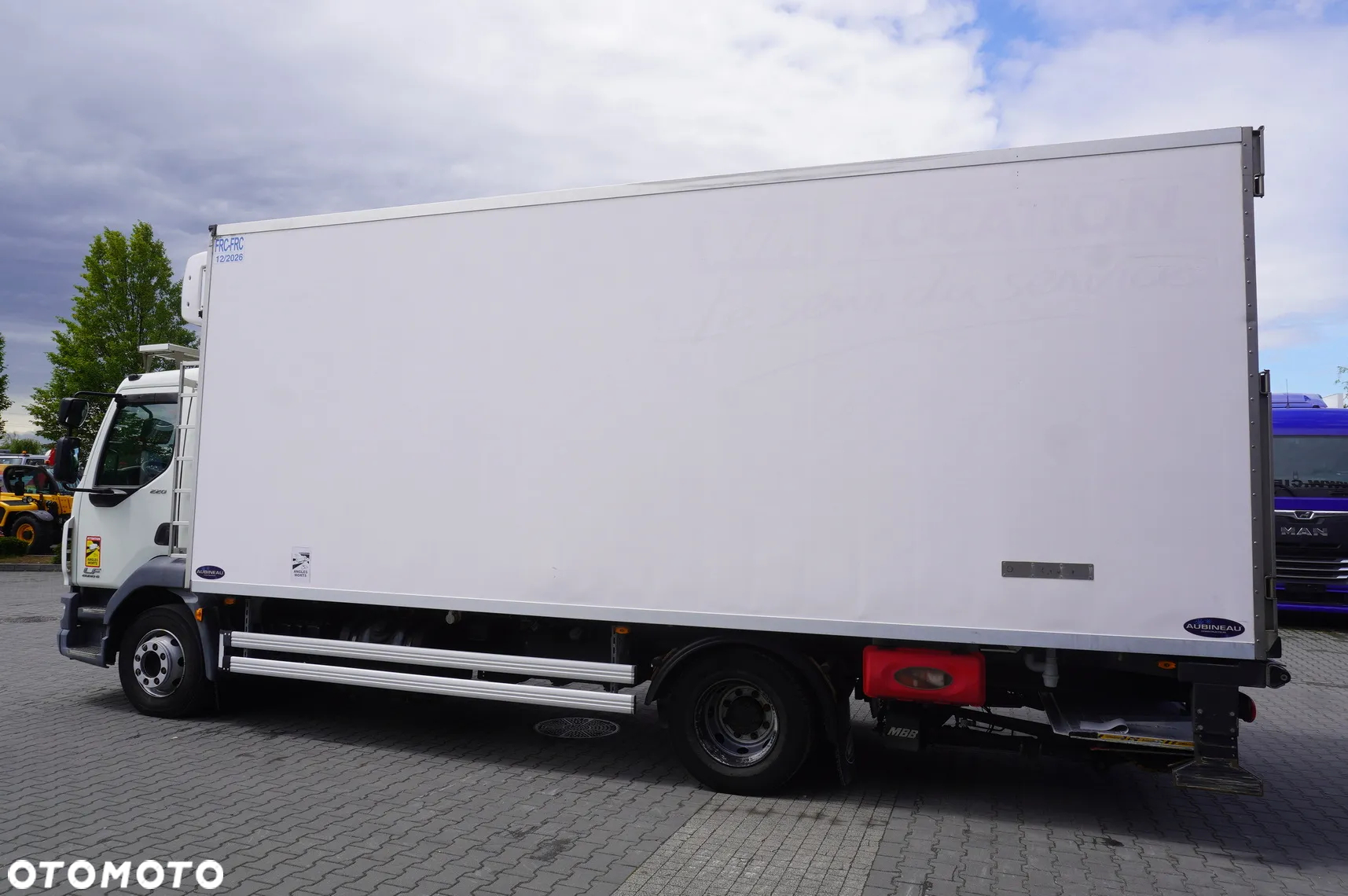 DAF LF 220 / Chłodnia 16 EPAL Multitemp / Carrier supra 1150 MT / winda Palfinger 1500 kg - 7