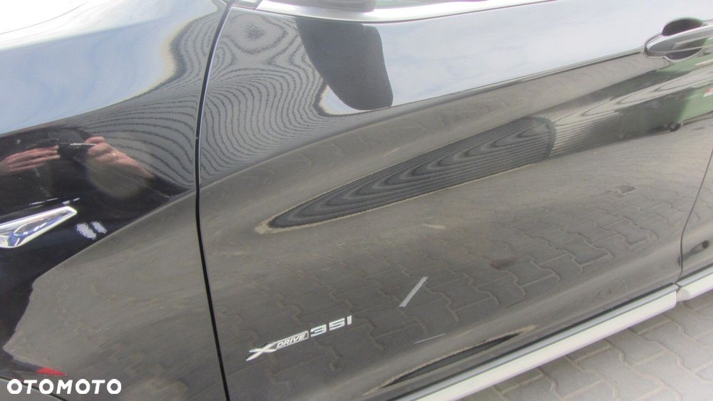 BMW X3 F25 PRZEDNIE LEWE DRZWI LEWY PRZÓD CZARNE 475 BLACK SAPPHIRE 7355803 - 3