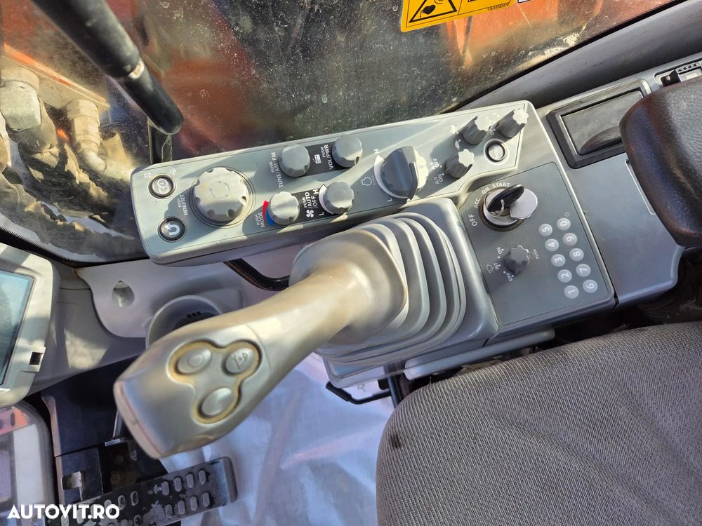 Hitachi ZX85, 8.5t,, 2021, 2.429h, lama,  CUPLA RAPIDA HIDRAULICA+ 3 CUPE NOI, instalatie picon, a doua inst. hidraulica, SENILE CAUCIUC NOI, protectie cabina, posibilitate leasing 4 ani-PROMOTIE 59.900 EUR+TVA - 17