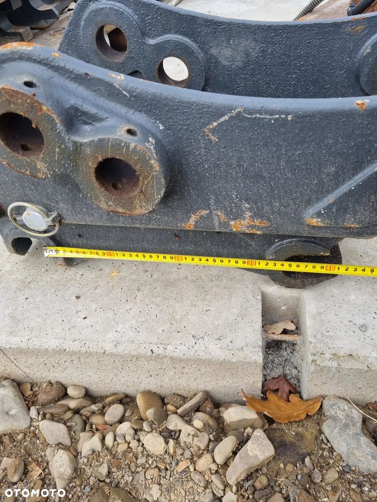 Nowe szybkozłącze Miller koparko ładowarka JCB KOMATSU FORD FIAT 3CX 4CX do koparki sworzeń 45mm do koparko ładowarki - 8