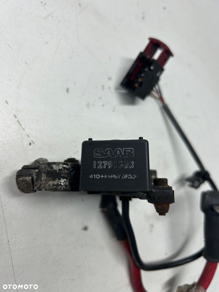 Saab 93 9-3 klema pirotechniczna 2003 2004 plusowa 12791308 - 2