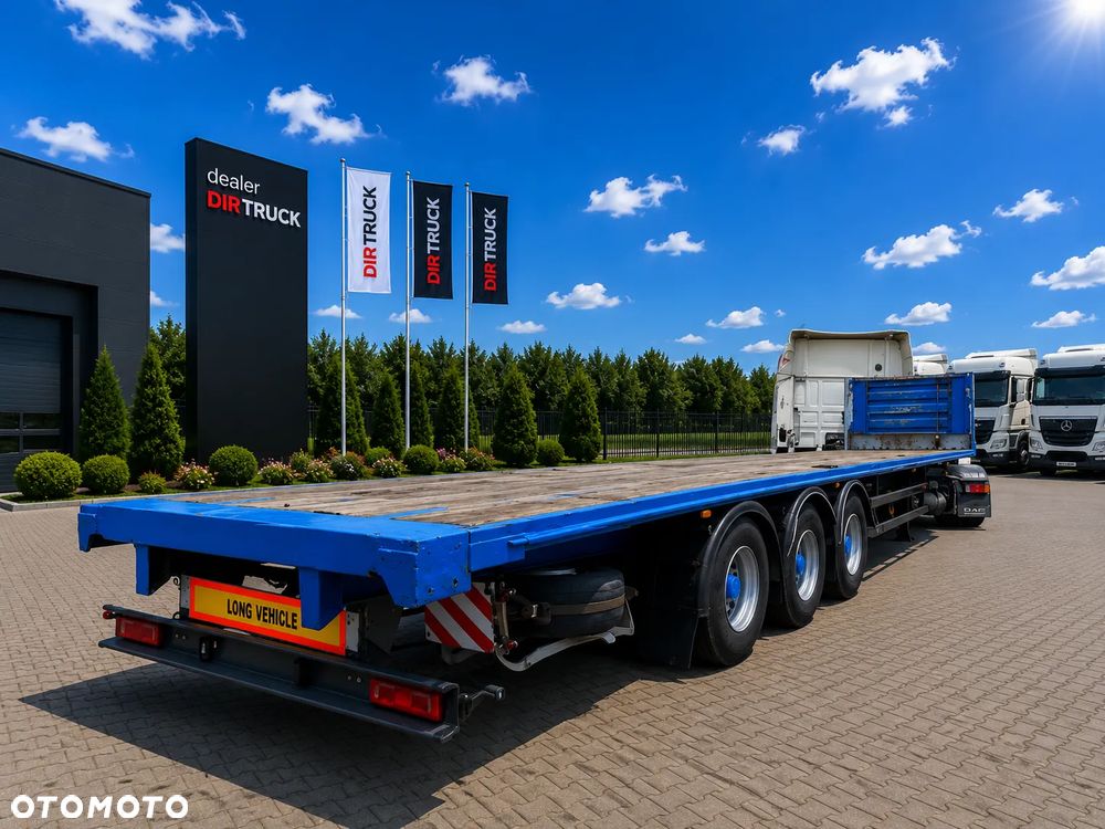 Fruehauf TX 34 Naczepa Ciężarowa PLATFORMA, OSIE SMB, Mocna Podłoga, Hamulce po remoncie ! - 5