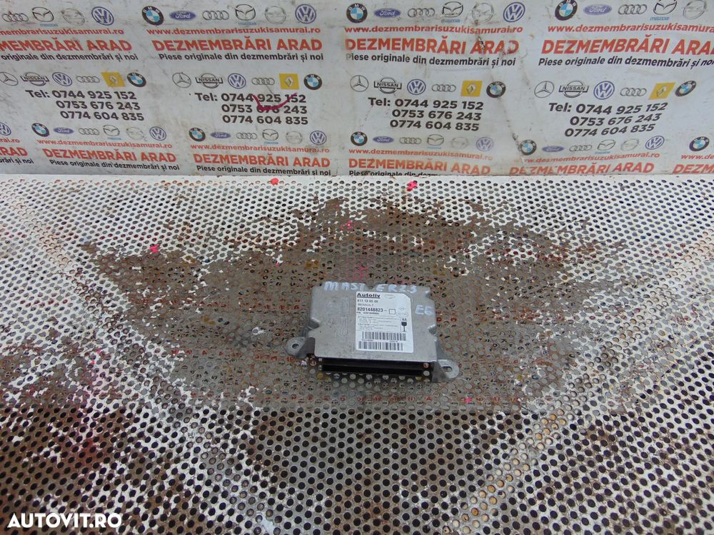 Modul airbag Renault Master 2011-2020 Opel Movano Nissan nv400 cod 8201448823 - 1