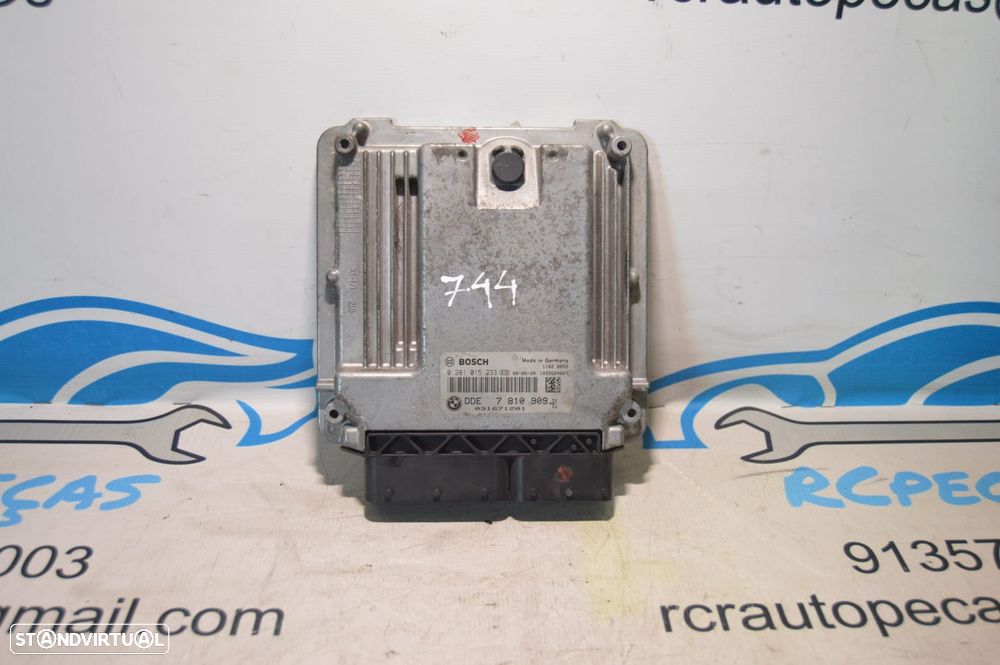 CENTRALINA ECU MOTOR BOSCH MINI BMW 0281015233 1039S24007 DDE781090901 DDE7810909 7810909 031671201 MINI COOPER ONE R56 1.6D 16V 110CV 9HZ - 7