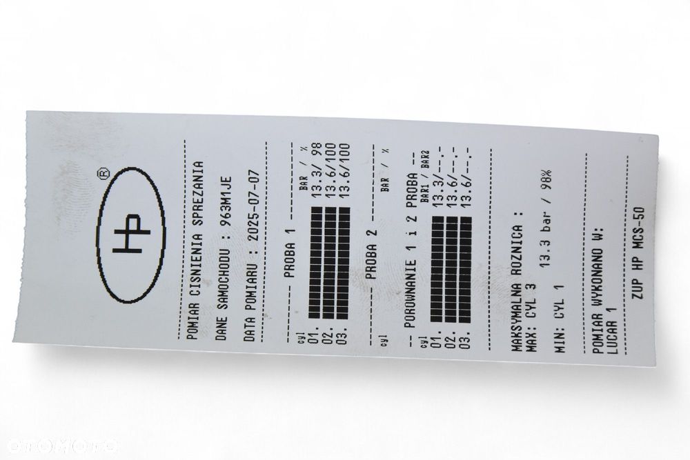 Silnik FORD FIESTA MK7 VII B-MAX 1.0 Ecoboost 125KM M1JE 13-17r KOMPRESJA - 12