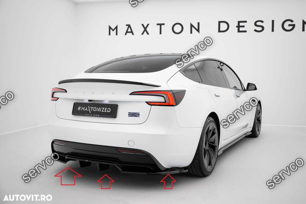 Prelungire bara spate Tesla Model 3 Performance Mk1 2023- v8 - Maxton - 2