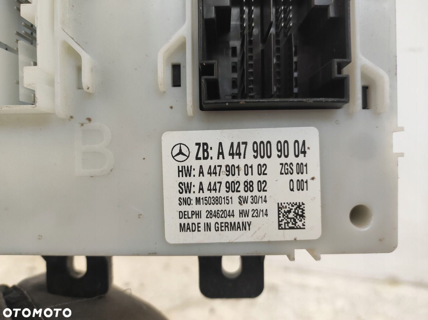 MODUŁ STEROWNIK KOMFORTU MERCEDES VITO W447 447 - 4